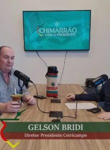 Chimarrão com o Presidente: Gelson Bridi fala sobre a nova versão do podcast e sobre a safra de trigo; confira o vídeo 