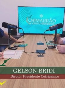 Chimarrão com o Presidente Primeira edição de 2025: Gelson Bridi fala sobre a programação da ExpoAgro Cotricampo; vídeo