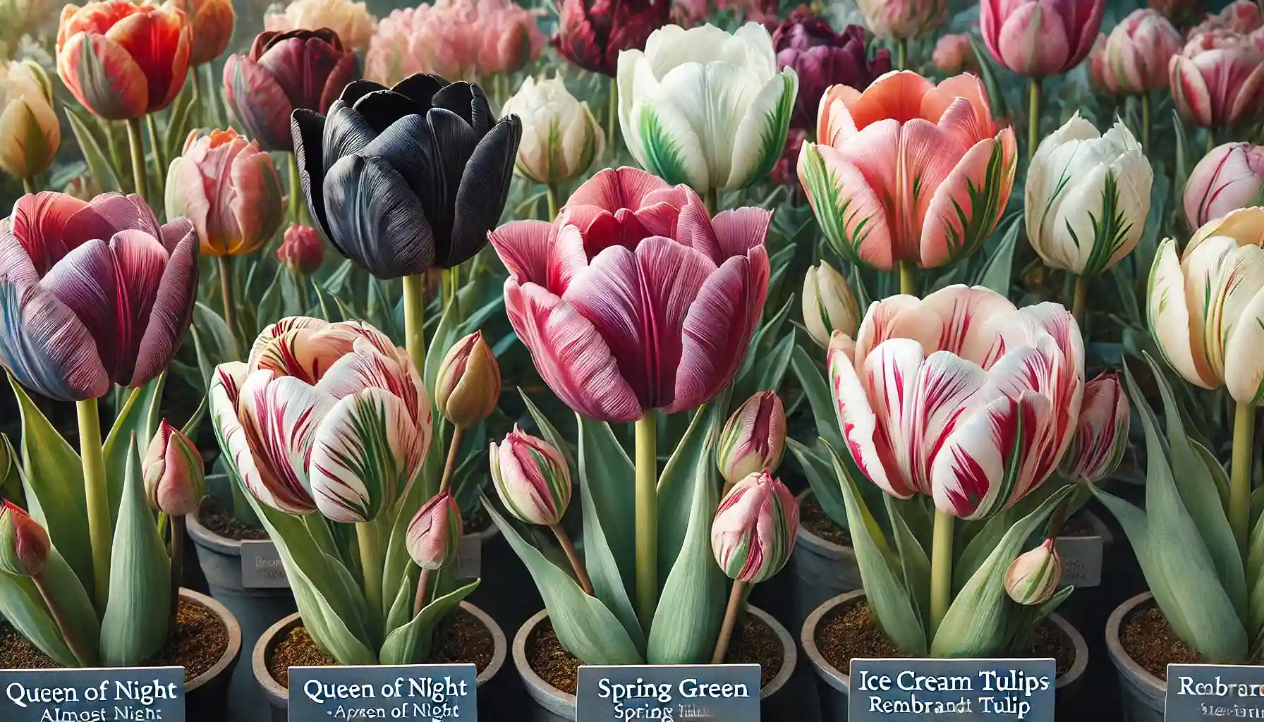 Quantas cores de tulipas existem e quais as mais raras em todo mundo