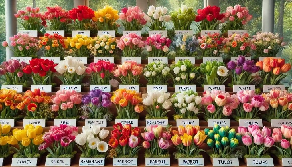 Quantas cores de tulipas existem e quais as mais raras em todo mundo