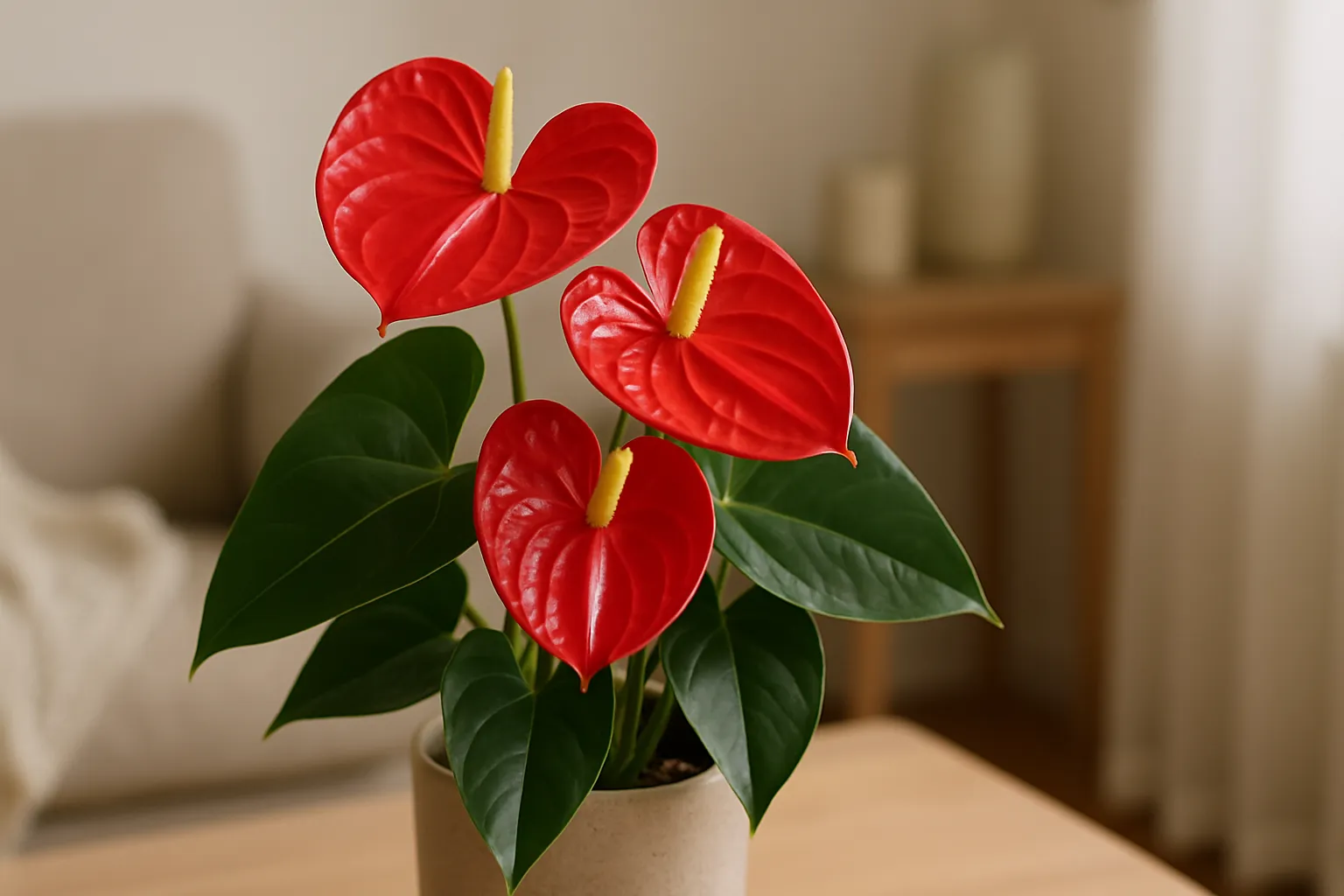 10 frases de carinho para acompanhar um Antúrio no Dia das Mães