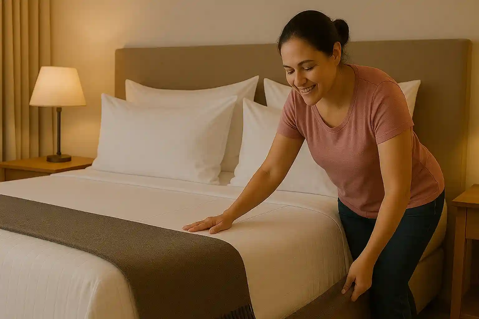 Deixe a cama parecendo de hotel truques rápidos e eficazes