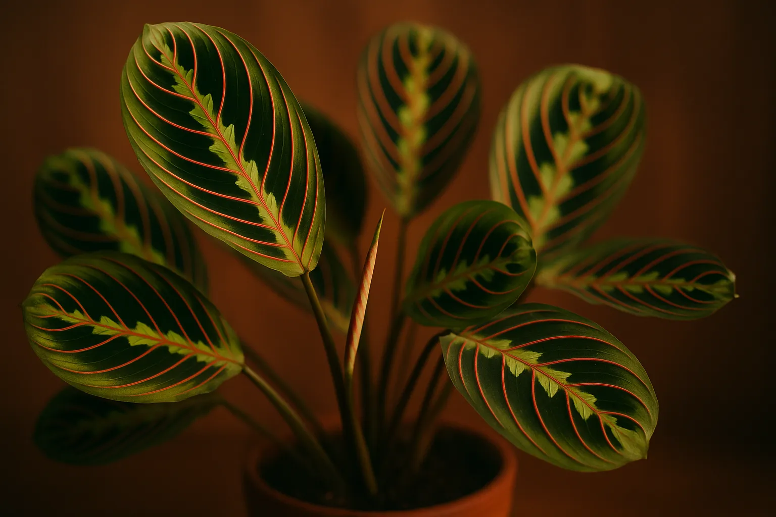 Maranta se move à noite e esse fenômeno tem 1 explicação surpreendente