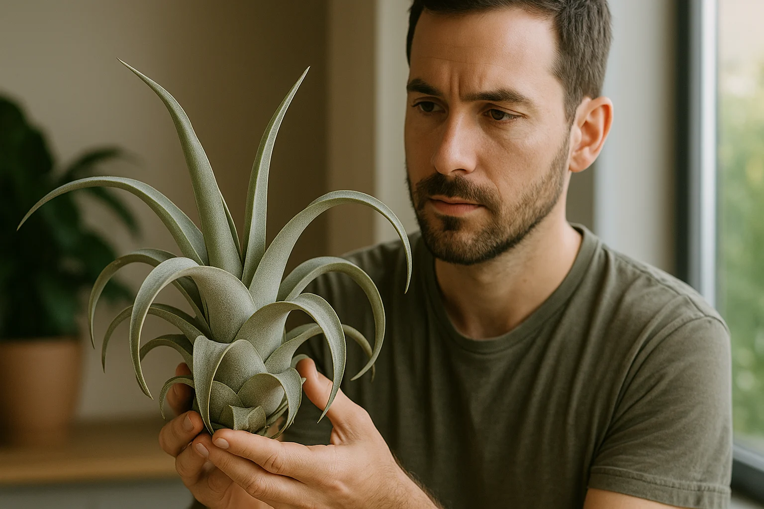 Tillandsia rinoceronte conheça suas folhas parecem chifres