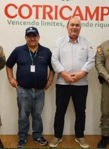 Presidente Gelson Bridi recebe representantes do Comando Rodoviário da Brigada Militar de Santo Augusto