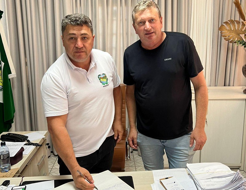 Vice-prefeito Irani Muller assume interinamente o Executivo Municipal de Esperança do Sul
