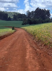 Secretaria de Obras de Tiradentes do Sul conclui nova etapa de recuperação de estradas no interior