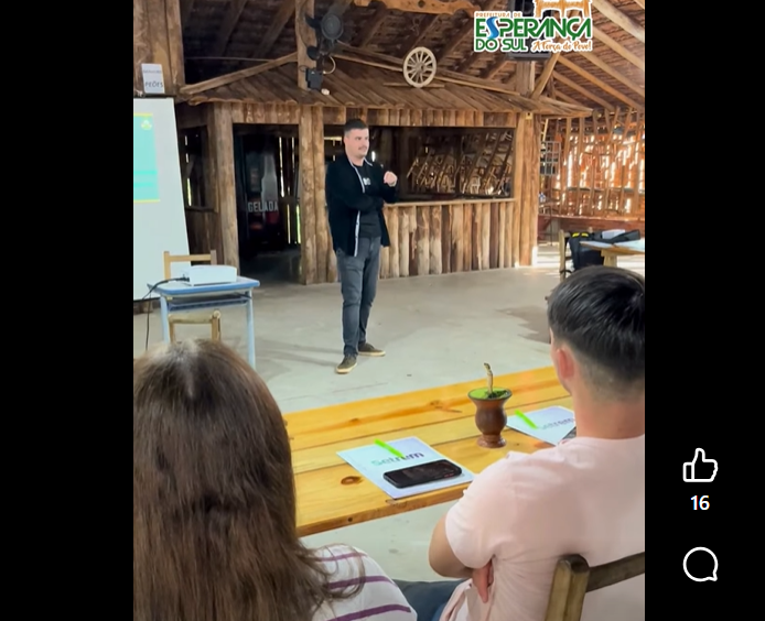 Secretaria da Agricultura de Esperança do Sul realiza Curso de Gestão em Pecuária Leiteira