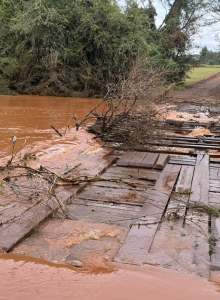 Município de Tiradentes do Sul organiza recuperação das áreas afetadas pelas fortes chuvas