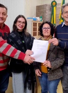 Projeto “O Livro Vai à Empresa” é apresentado à Administração Municipal de Três Passos