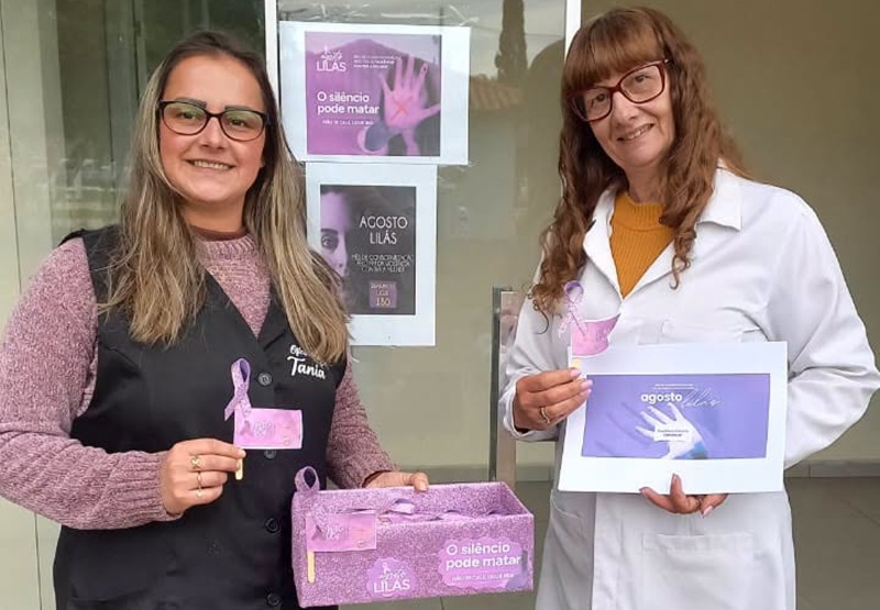 Agosto Lilás: Conscientização e enfrentamento à violência contra as mulheres em Tiradentes do Sul