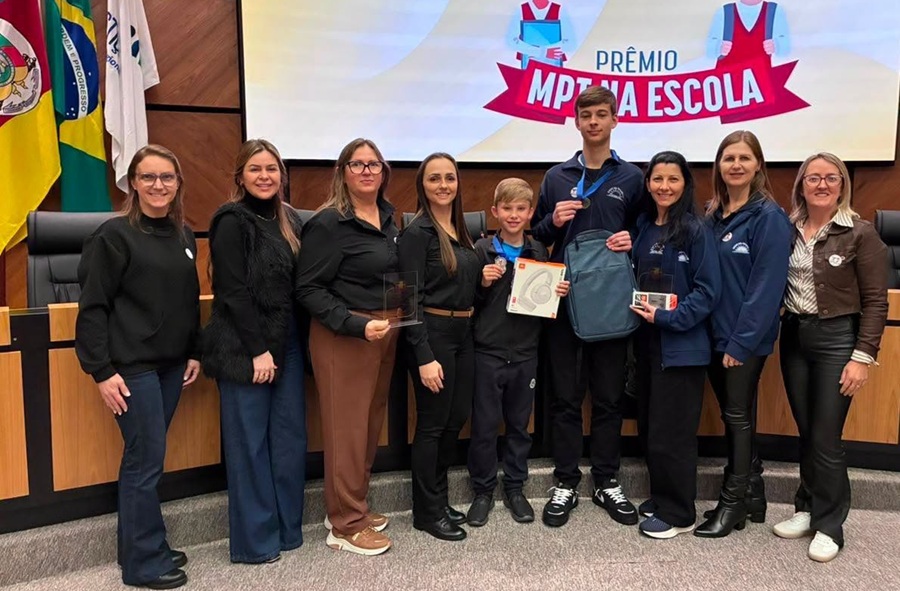 Estudantes da Rede Municipal de Três Passos são premiados na etapa estadual do Prêmio MPT na Escola