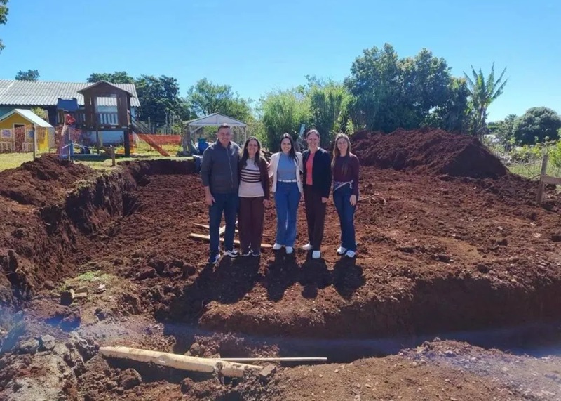 Obras e melhorias avançam nas escolas municipais de Três Passos