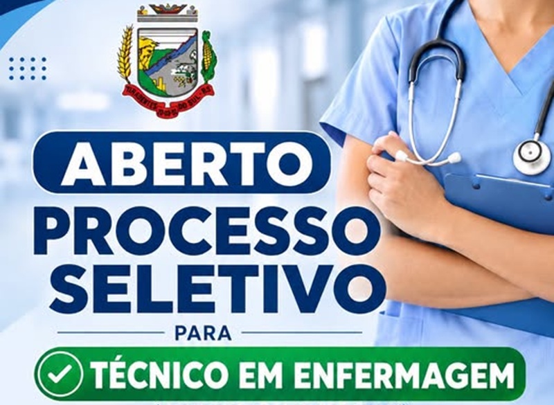 Tiradentes do Sul abre Processo Seletivo para Técnico em Enfermagem