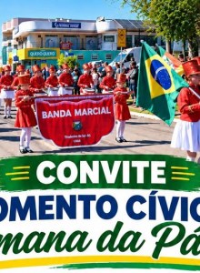 Tiradentes do Sul convida para Momento Cívico – Semana da Pátria no dia 12 de setembro