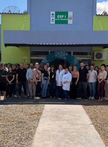 Reinauguração oficial da Unidade de Saúde do Alto Uruguai em Tiradentes do Sul
