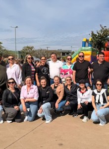 Dia das Crianças é celebrado na Praça Florentino Schneider de Tiradentes do Sul