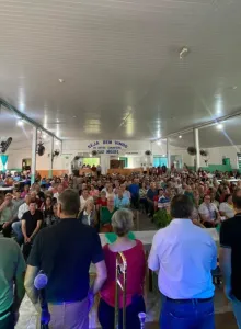 Encontro Municipal do Idoso em Tiradentes do Sul