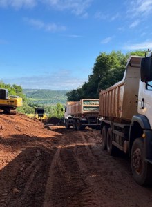 Recuperação de estradas do interior prosseguem em Esperança do Sul