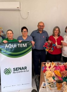 Curso de Artesanato em Palha de Milho é concluído em Tiradentes do Sul