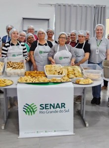 CRAS realiza curso de Bolachas e Salgados em Esperança do Sul